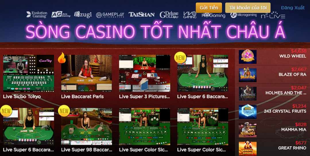 Xuất hiện nhiều nhà cái Live Casino House giả mạo